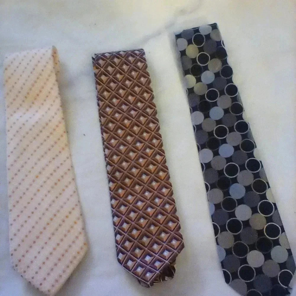 Mens 3 Piece Bundle of Ties